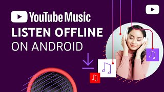 Download music to listen offline with YouTube Music Android [upl. by Melania]