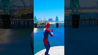 GTA 5 Epic Water Ragdolls  SpiderMan Jumps  Fails ep79 shorts [upl. by Leafar]