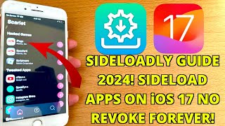 How to Sideload ANY TWEAKED APP iOS 171741 NO REVOKE With Sideloadly Sideload IPAs iOS 17 Guide [upl. by Geesey]