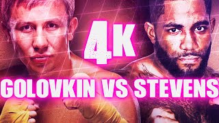 Gennadiy Golovkin vs Curtis Stevens Highlights 4K [upl. by Jocelin]