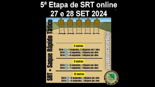 tiro  5ª Etapa Nacional de SRT [upl. by Ocisnarf]