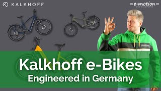 Kalkhoff eBikes 2023 vorgestellt 🚴🏻‍♂️  Der Hersteller im Porträt 🔎 [upl. by Haroppiz]