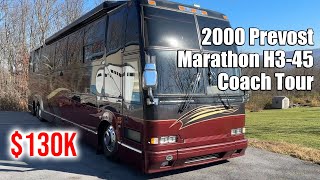 2000 Prevost Marathon H345 Double Slide Coach Tour  For Sale by Owner in Tyrone Pennsylvania [upl. by Melcher]