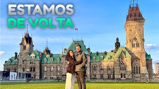 Estamos no CANADÁ O que VEM POR AÍ [upl. by Nyrtak]