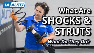 What are Shocks What are Struts Which Does Your Car or Truck Use [upl. by Hervey59]