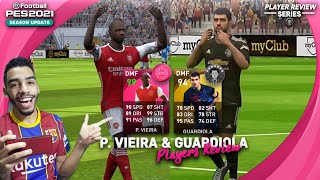 Legend GUARDIOLA  VIERA iconic moment Review 🔥 a beast DMF Pes 2021 mobile [upl. by Assirek840]