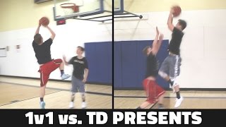 1v1 BASKETBALL VS TD PRESENTS  2v2s WITH JESSER [upl. by Niletak]