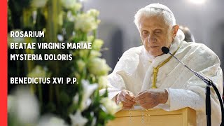 Rosarium Beatae Mariae Virginis Mysteria Doloris Benedictus XVI [upl. by Balduin]