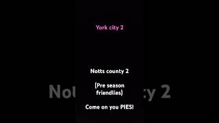 notts county 2 York city 2 [upl. by Ainahpets595]