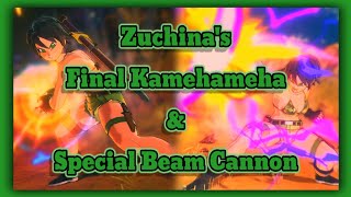 Xenoverse 2 Combos  Zuchinas Final Kamehameha amp Special Beam Cannon Combos [upl. by Nassi]