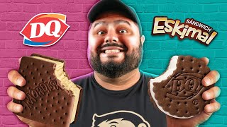 ¿QUIÉN HACE EL MEJOR SANDWICH DE HELADO  EL GUZII [upl. by Hyacinthie70]