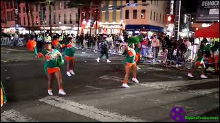 All Bands From Krewe Of Alla Parade On St Charles and Canal Street 2022 [upl. by Acinnad]