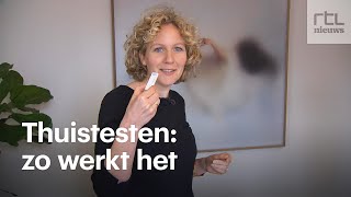 Coronatest thuis zo werkt het [upl. by Enaid123]