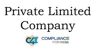 Private Limited Company  Subsidiary II Compliance for India II JSBA [upl. by Ettenowtna114]