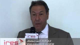 Monsieur Abdelmajid IRAQUI Viceprésident CGEM [upl. by Norvan]