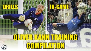 Oliver Kahn  Goalkeeper Training for Champions  Bayern Munich Legend [upl. by Cadman407]