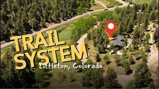 View This Littleton Mountain Property With Trail System on 7 Acres  For Sale [upl. by Ehtnax161]