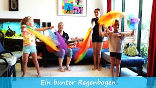 Ein bunter Regenbogen  Christliche Lieder für Kinder mit Bewegungen zum Mitsingen und Mitmachen [upl. by Donia]