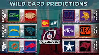 NFL Wild Card Predictions [upl. by Cox]