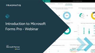 Introduction to Microsoft Forms Pro  Webinar [upl. by Burrill733]