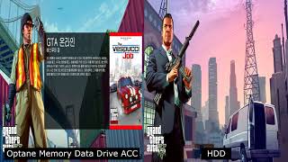 INTEL OPTANE MEMORY  Data Drive Acceleration  GTA5 [upl. by Neggem]