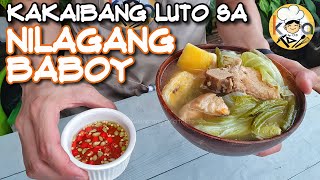 NILAGANG BABOY PORK NILAGA HINDI KA GANITO MAGNILAGA  OUTDOOR COOKING  KUSINERONG ARKITEKTO [upl. by Best82]