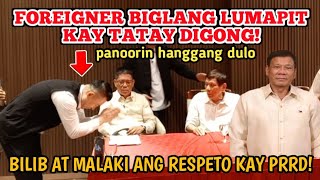 IKINAGULAT NG LAHAT FOREIGNER BIGLANG LUMAPIT KAY TATAY DIGONG [upl. by Gnahc]