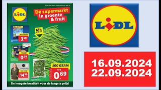 LIDL NEDERLAND FOLDER 1609202422092024 Nederland folder nederland holland lidl aldi [upl. by Gault]