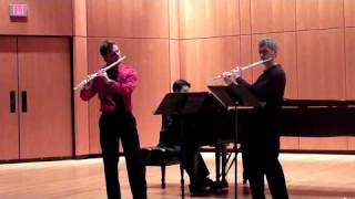 Three Dances for Two Flutes Gary Schocker [upl. by Weathers]