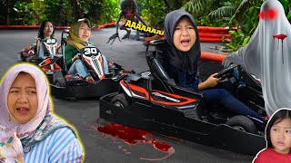 RERE DI TEROR HANTU PAS MAIN GOKART  BIBI NABR4K [upl. by Herm]