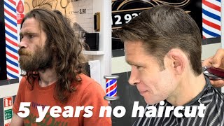 Transformation haircut for men’s tutorial tutorial barbershop wales learning hairsalon uk [upl. by Jorgan]