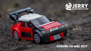 LEGO Citroën C3 WRC 2017 instructions MOC 29 [upl. by Schindler]