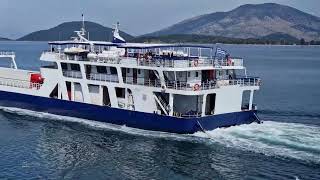 Ferry from Corfu to Igoumenitsa Greece [upl. by Jacinthe515]