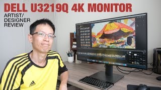 ArtistDesigner Review Dell U3219Q 4K IPS Monitor [upl. by Shaughn556]