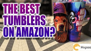 Best Sublimation Tumblers on Amazon Hiipoo Sublimation Tumblers Review [upl. by Eppesiug]