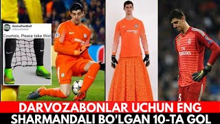 FUTBOL TARIXIDAGI ENG SHARMANDALI 10TA GOL YOHUD DARVOZABONLARNI SHARMANDA QILGAN 10TA GOL HAQIDA [upl. by Lowenstein]