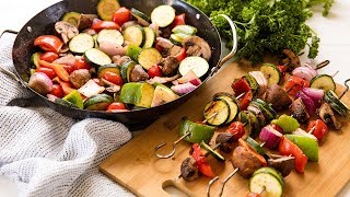 How to Make The Best Grilled Vegetables  The Stay At Home Chef [upl. by Ameer]