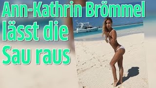 AnnKathrin Brömmel lässt die Sau raus [upl. by Yelrebmyk692]