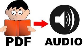 Convert PDF to AUDIOBOOKS  FOR FREE  No Code [upl. by Orelie]