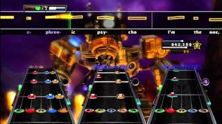 Psycho  Puddle of Mudd Expert Full band Guitar Hero Warriors of Rock [upl. by Worthy181]