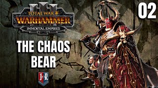 THE CHAOS BEAR  Harald Hammerstorm amp Archaon  Total War Warhammer 3 Warriors of Chaos  Ep 2 [upl. by Adigun]