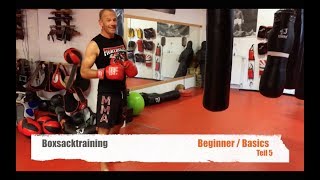 BOXSACK TRAINING BEGINNER TEIL 5 mit Guido Wedekind [upl. by Clara]