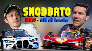 SNOBBATO da VALENTINO ROSSI La mia avventura al WEC di Imola [upl. by Foskett]