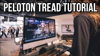 Peloton Tread Tutorial and Review featuring Robin Arzon [upl. by Torrance]