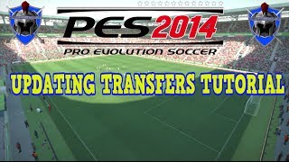 PES 2014 TRANSFER TUTORIAL  HOW TO TRANSFER PLAYERS IN EDIT MODE [upl. by Ahtanaram533]