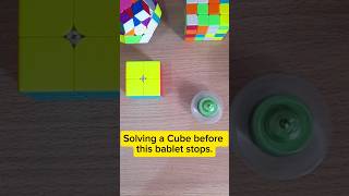 Cube Challenge Solve the Cube before bablet stops shorts [upl. by Nore265]