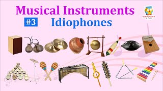 Idiophones 16 Musical Instruments Names with Pictures amp Sounds  Ethnographic Classification [upl. by Shewchuk]