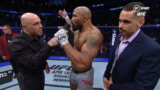 quotHe ran and ran he is not big championquot Yoel Romero reacts to loss vs Adesanya at UFC 248 [upl. by Raymond]