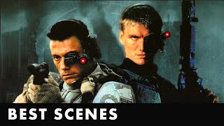 Best Scenes from UNIVERSAL SOLDIER  Starring JeanClaude Van Damme and Dolph Lundgren HD [upl. by Ilek140]