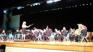 6TH GRADE BAND  JOLLY OLD SAINT NICHOLAS [upl. by Onitnevuj]